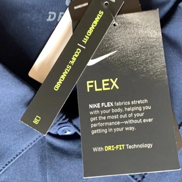 Nike West Virginia Mountaineers Stretch Polo Shirt Men’s 2XL NWT - Picture 6 of 9